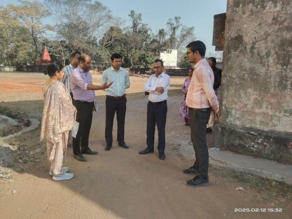 त्रिस्तरीय पंचायत आम निर्वाचन 2025 कलेक्टर ने जनपद पंचायत कोरबा हेतु विद्युत गृह स्कूल में बनाए जा रहे स्ट्रांग रूम का किया निरीक्षण,,
