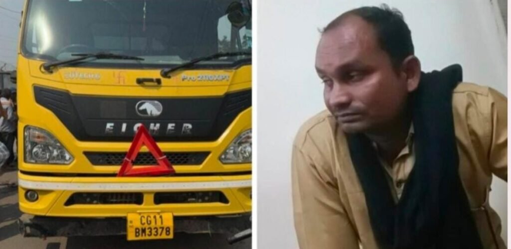 रेत परिवहन में लगे टीपर ने 3 बाइक सवार युवकों ने लिया चपेट में ,2 की मौत तीसरे की हालत गंभीर …..