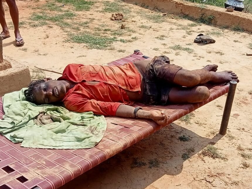 पुलिस चौकी कोरबी क्षेत्र के ग्राम कोठीखर्रा में हत्या की खबर